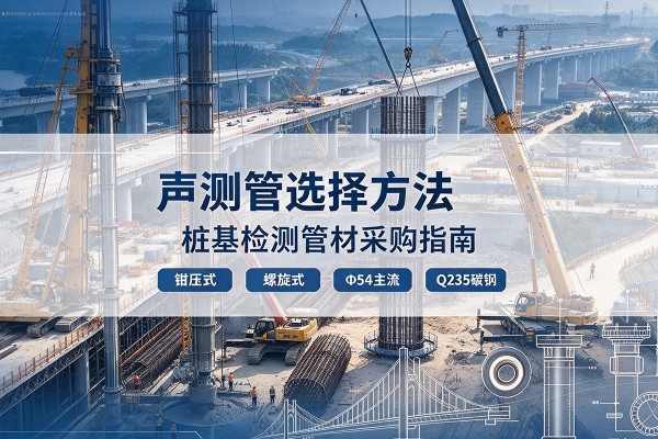 遂溪声测管选型标准