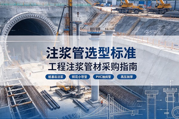 遂溪注浆管选型标准