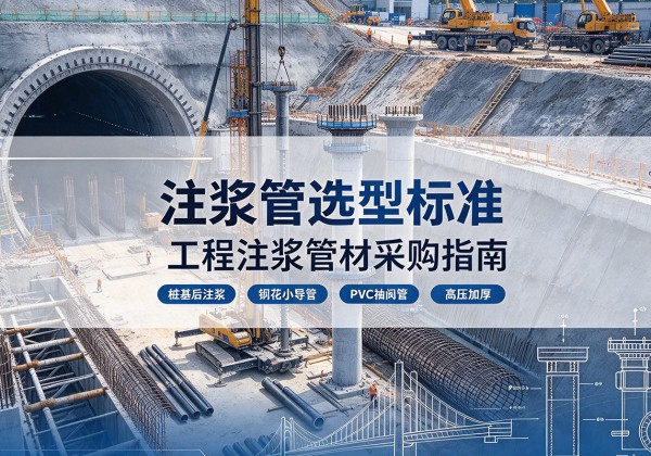 遂溪注浆管选型标准